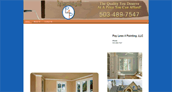Desktop Screenshot of payless4painting.com